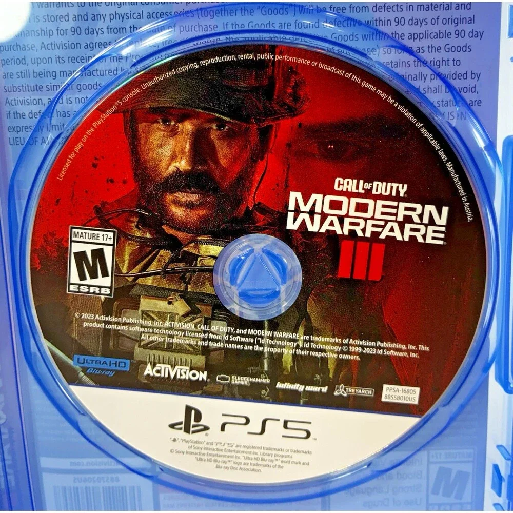 Call of Duty: Modern Warfare III Sony PlayStation 5 Complete Tested